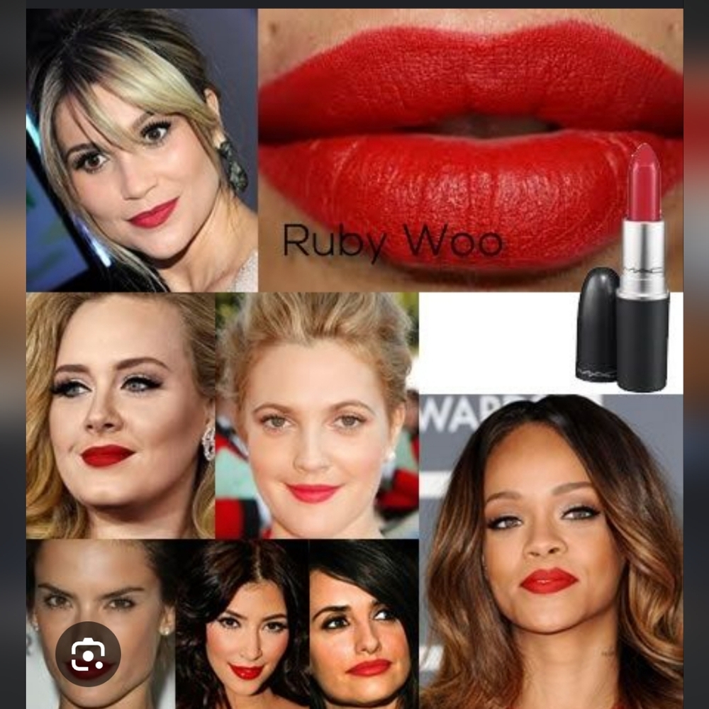 MAC Cosmetics Retro Matte Lipstick - Rouge À Lèvres~ Ruby Woo - Picture 5 of 7